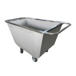 스테인리스 사료 카트 먹이통 사료통 목장 이동식 트롤리 : 서울빅스타