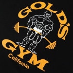 GOLDS GYM 골드짐 블랙 베이직 티셔츠 80s G5190 트레이닝용 헬스장용 : Labridge