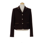 교복몰 베이지라인 브라운 여자자켓(천안 신당고) 교 : 교복몰 - 구매 제작 대여