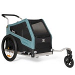 (NEW 24Y) 벌리 BURLEY (반려동물용) 바크 레인저 반려동물 트레일러 자전거용품 : 코메트바이시클