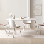 M892 타원형 식탁 테이블 1400x730 1color : 루시리빙