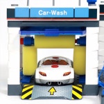 보쉬토이 보쉬 자동차 서비스센터 세차장 주유소 유아 어린이 장난감 선물 : 소다공간상쩜