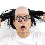 파티가발 마빡이/ 바가지머리 코믹 대머리가발 : 은별문구