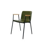 예쁜의자 인테리어의자 까페 카페 식탁 체어 CZ5153 PU 팔걸이 스틸 3colors : 새벽4시