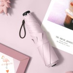 초경량 양우산 미니 암막 UV차단 3단 양산 우산 우양산 경량 양산겸우산 : 리빙블러썸