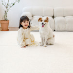 펫노리터 강아지매트 논슬립 펫 롤 셀프 시공 애견매트 포근하개 아이보리 100x100cm : 파크론몰