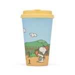 제주 스누피가든 에코 밤부 머그컵 에코컵 400ml : 파이디