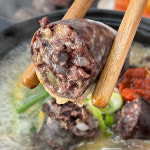 유비푸드 원조 병천식 순대국 610g 순대국밥 돼지국밥 소머리 얼큰내장 : 살림구단 공식스토어