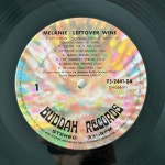 LP / Melanie / Leftover Wine / P0038 : 니어민트