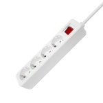 위너스 멀티탭 멀티코드 스위치 4구 사구 10미터 콘센트 : 신한산업