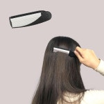 헤어 꼬리빗 볼륨브러쉬 휴대용빗 미니빗 접이식 : 리블리니