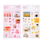 제작 스튜디오8 스티커 다꾸 스티커 데일리 무드 : 핑크웨이