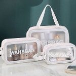 수영백팩 수영복가방 물놀이 방수 망사 가방 수영장 목욕탕 워터 프루프 워시백 세면백 파우치 : 서른엔하나