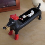 닥스훈트 주얼리 액세서리 트레이 진열대 인테리어 소품 : 히힣노랑