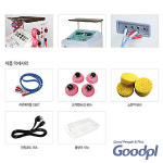 굿플 국내생산 메디닥터 간섭전류형 ICT 저주파자극기 2인용 병원사용모델 : 의료기상사