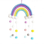 마켓 일자형 빗방울 무지개 마크라메 : 슈베스토어