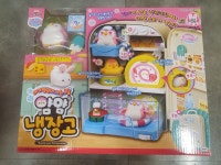 아기펭귄 캐릭터인형 얌얌펫 냉장고 하우스 쿠킹놀이 키친플레이 파티주방 : 달콩쌉싸름