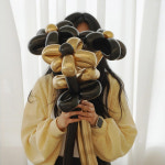 풍선아트꽃 개업생일꽃풍선 꽃다발피치믹스 만들기 : 요즘따라