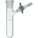 DADAKEWIN 다다케윈 25ml 반응 플라스크 킬달 튜브 보로실리케이트 3.3 24 이음 PTEF 스톱콕 맞춤형 랩 유리기 사이즈 25ml24 : K Z E N T
