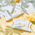닥터퓨리 건조기시트 섬유유연제 80매 x 2입(160매) 캡형 드라이시트 정전기제거 : 닥터퓨리