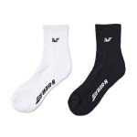 기본 디자인 흰색 남여 스포츠 양말 10족 운동 흰양말 : 아리앤