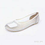 마린 수제화 포인트 망사 메쉬 플랫슈즈 : 스타일119