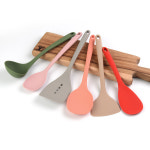 국산 실리닷 플래티늄 실리콘 조리도구 6종 6색상 국자 계란말이 뒤집개 알뜰주걱 볶음스푼 : 올라운드SHOP