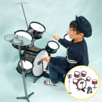 드럼장난감 어린이 드럼 악기 초등 키즈 음악 북 세트 : 153샵