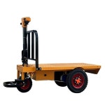 전동 구루마 공장 이송 카트 타일 축사 물류 창고 입식 전기 평상 트럭 폭 70cm : 직구전문가막비