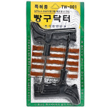 빵구 닥터 TW-001 자동차 타이어 펑크 수리 세트 끈끈이 : 한눈알