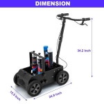 CXRCY Double LineSingle Line Striping Line Marking MachinePlaying Field Line Striping Machines for P : 벨디온