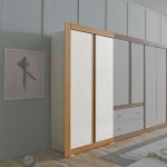 심플 모던 디자인 옷장가구 LPM 800 H5962 : 원더리프