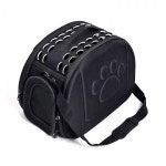 제제펫 패턴 발자국 반려견 이동가방 : 낭균관S