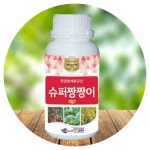 [팜스코리아 공식몰] 슈퍼짱짱이500ml -항공방제용규산 친환경 유기농자재 병해관리용 : 팜스코리아