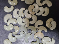 [춘천옥] 2. 작은 곡옥 1개 / 목걸이용  / 팔찌용 : 사라킴 - sarahKim