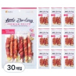 리틀달링 애견 오리우유껌 6p, 오리우유껌맛, 30개입 : 마이펫러브