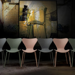 위즈덤 플라스틱 철재 의자 인테리어 카페 세련된 디자인 휴게실 상담실 모던한 예쁜 의자 : 대현 퍼니처