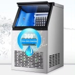 업소용제빙기 상업아이스 큐브 메이커 바 커피숍 밀크 티 룸 110V 220V : 직구천사1
