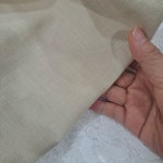 코튼린넨 스판 베이지 폭140 : 착한원단 오산점