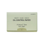 오일 컨트롤 페이퍼 천연마 기름종이 50매 : 두루몬