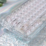 블루투스키보드 Mx 기계식 키보드아이스 큐브 키캡 CBSA/OEM 높이 반투명 글레어 : 직구천사1