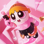 [팝마트] 메가 스페이스 몰리 400%+100% 파워퍼프걸-블로섬 : 팝마트코리아 공식 스토어