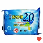 세탁용품 강산애 고형 세탁비누 200g 표백 살균 R723X : foONEmart
