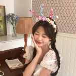스프링플라워 머리띠 인생 네컷 소품 셀프 스튜디오 학예회 파티 : 생활일번지