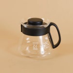 하리오 V60 렌지 서버 360ml, 블랙 : 브뤼스타