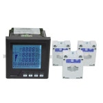 DONGSE RS485 ModbusRTU AC 050A200A 3상 4선 AVWkWhcosHzVARPanel Meter Analyzer 색상 100A크기 96 96mm : K Z E N T