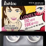 래쉬톡 노글루 붙이는 원터치 속눈썹 1쌍 : 알리치