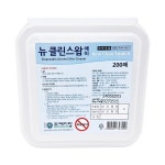 뉴클린스왑 메디탑 200매 알콜솜 멸균 소독솜 벌크 : 메디건강