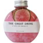 일회용 주스병 원형 납작 음료수병 밀크티병 용기 보틀 300ml 50개 밀봉캡 플라스틱 : 마디아상점