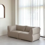 리엔가구 몰드 천연가죽소파 - 3인 : Ree N